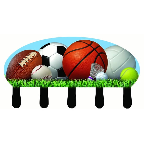 Wall Coat Rack Sports Wall Mounted Coat Rack