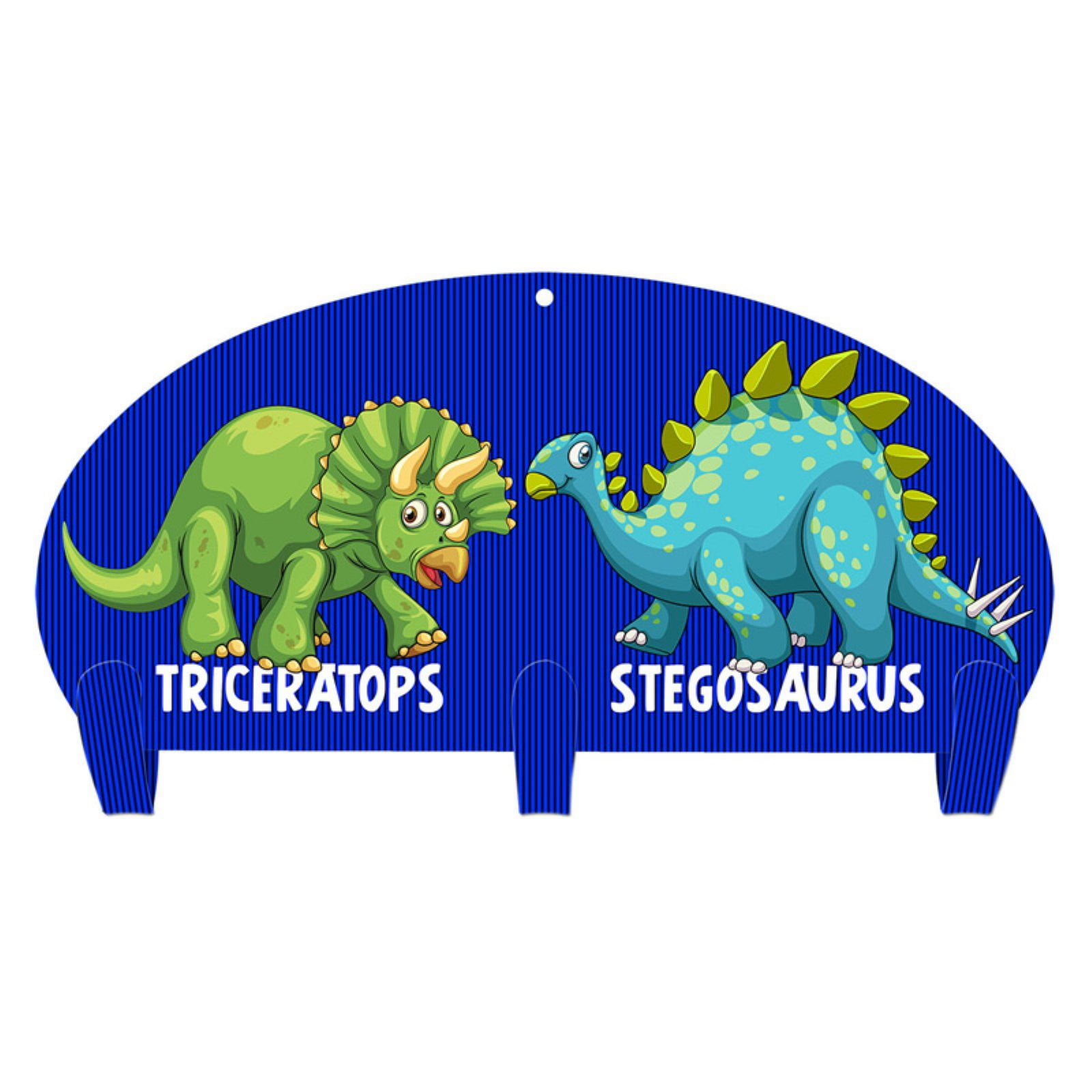 next innovations kids coat rack wall mounted three hook dinosaurs coat ...
