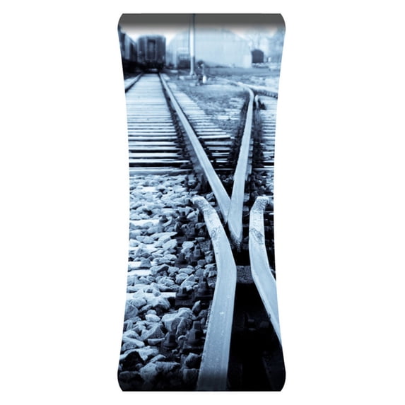 Next Innovations Rail Tracks 48" x 19" HD Curve Wall Art