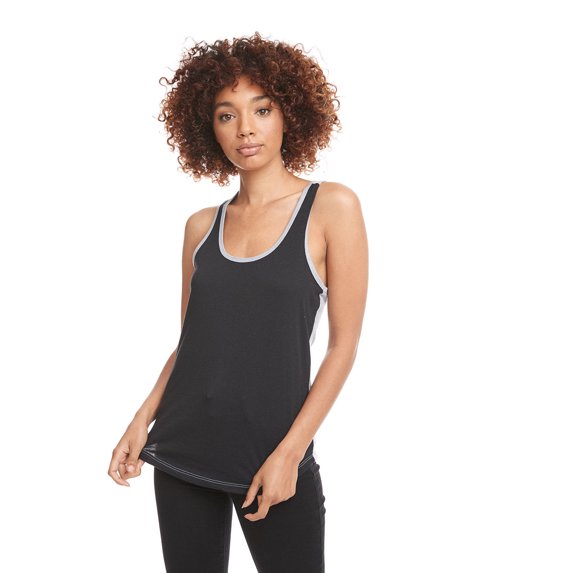 Next Level 1534 Ladies' Ideal Colorblock Racerback Tank