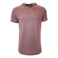 thumbnail image 1 of Next Level 2022 Unisex Mock Twist Short Sleeve Hoody T-Shirt, 1 of 3