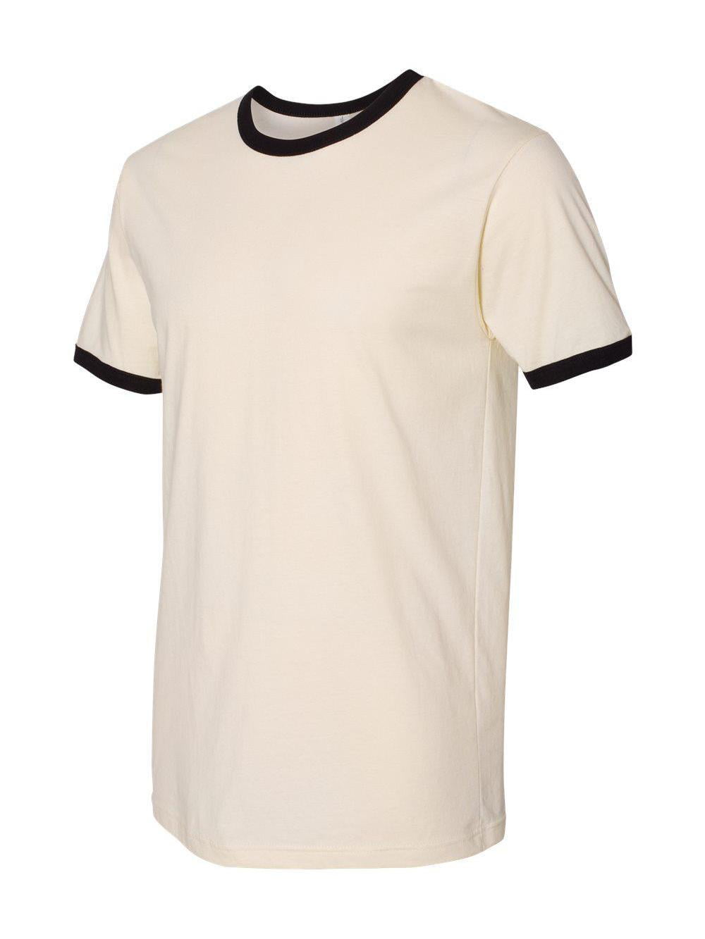 Next Level 3604 Men's Ringer T-Shirt - Walmart.com
