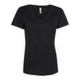 thumbnail image 1 of Next Level Womens Cotton V-Neck T-Shirt, 1 of 3