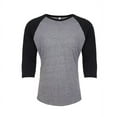 thumbnail image 1 of Unisex Triblend Three-Quarter Sleeve Raglan, 1 of 4