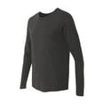 thumbnail image 1 of Next Level 6071 Men's Tri-Blend Longsleeve Crew T-shirt-Vintage Black-XXL, 1 of 5