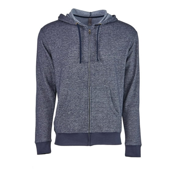 Next Level 9600 Unisex Denim Fleece Full Zip Hoodie