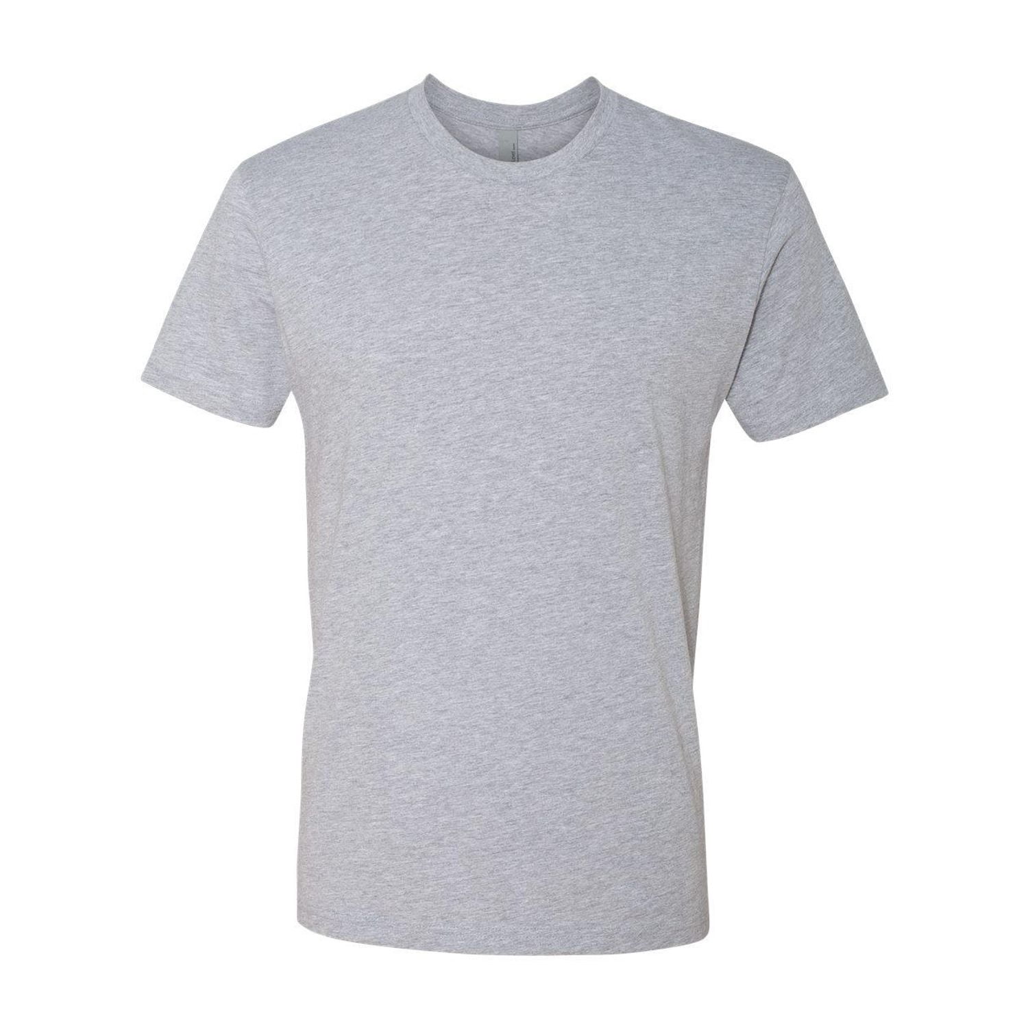 Next Level Men's Sueded Crewneck T-Shirt – Cardinal Red, 60% Cotton 40% Polyester, Soft Jersey - View #6