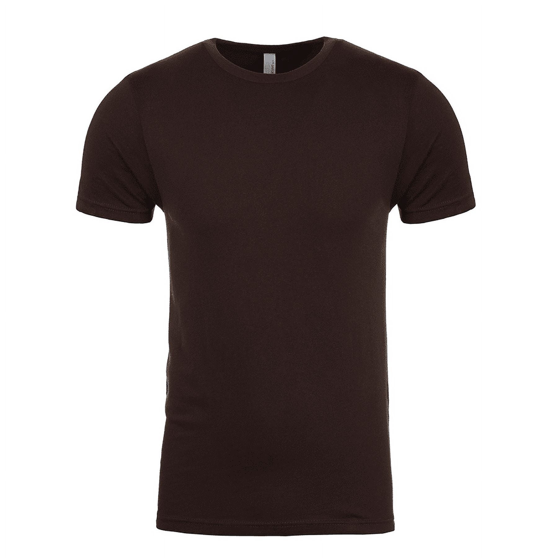 Next Level Men's Premium Fitted Tee 3-Pack - Super Soft, Shrink-Resistant Crew Neck Shirts (Black, Large) - View #7