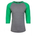 thumbnail image 1 of Next Level Apparel 6051 - 3/4 Sleeve Raglan Tee, 1 of 3
