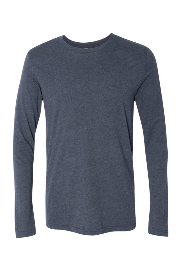 6071 Men's Triblend Long-Sleeve Crew