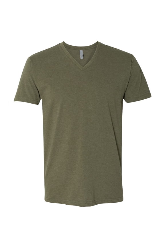 6240 Men's CVC V-Neck T-Shirt Retired