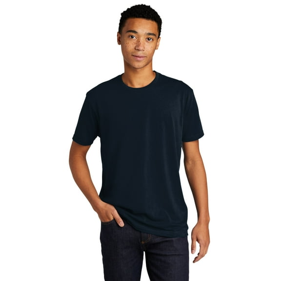 Next Level - Unisex Sueded T-Shirt - 6410 - Midnight Navy - Size: L