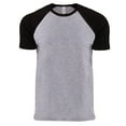 thumbnail image 1 of Next Level Apparel Men's Cotton Short Sleeve Raglan T-Shirt, 1 of 3