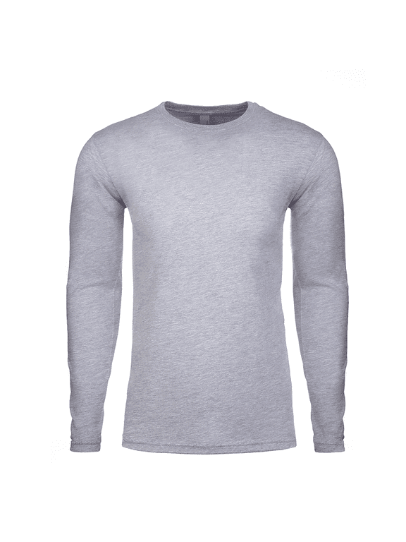 Next Level Men's Cotton Long Sleeve Crew