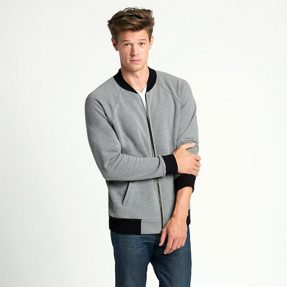 Next Level Apparel Men's PCH Bomber Jacket