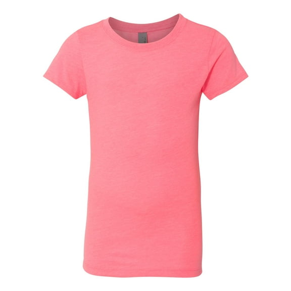 Next Level Girl's Princess CVC Short Sleeve Crew T-shirt