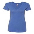 thumbnail image 1 of Next Level Womens Triblend Deep V-Neck T-Shirt, 1 of 4