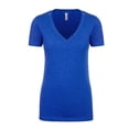 thumbnail image 1 of Next Level Apparel Women's CVC Deep V-Neck T-Shirt, 1 of 2