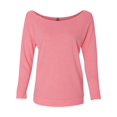 thumbnail image 1 of Next Level Apparel Women's Raw Edge 3/4 Raglan, 1 of 2