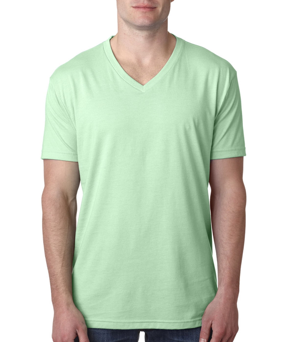 Next Level Apparel Men's CVC V-Neck T-Shirt - Walmart.com