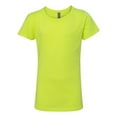 thumbnail image 1 of Next Level - Girls’ CVC Princess T-Shirt - 3712 - Neon Yellow - Size: M, 1 of 2