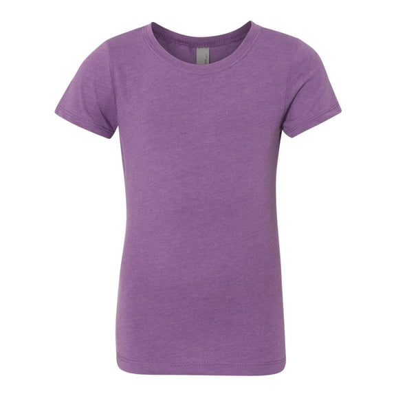 Next Level Girls' The Princess Purple Berry CVC T-shirt