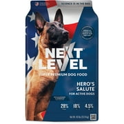 Next Level Hero’s Salute Dry Dog Food, 40 lb Bag