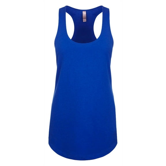 Next Level Ladies' Ideal Racerback Tank , N1533 , Royal , Small