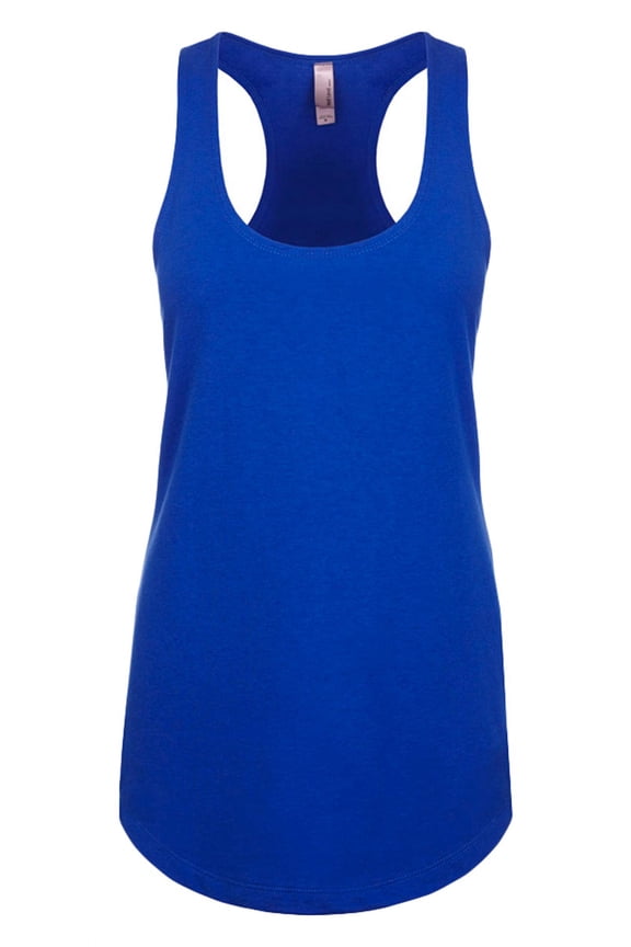 Next Level Ladies' Ideal Racerback Tank , N1533 , Royal , Small