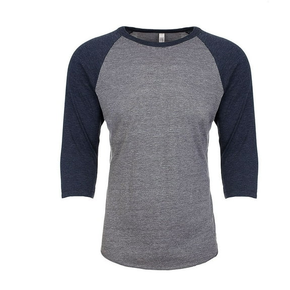 Next Level Unisex Triblend Three-Quarter Sleeve Raglan, M