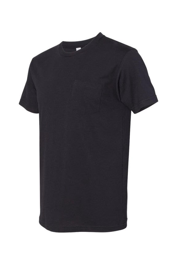 Next Level Men's Black Nl3605 Short-sleeve 3X