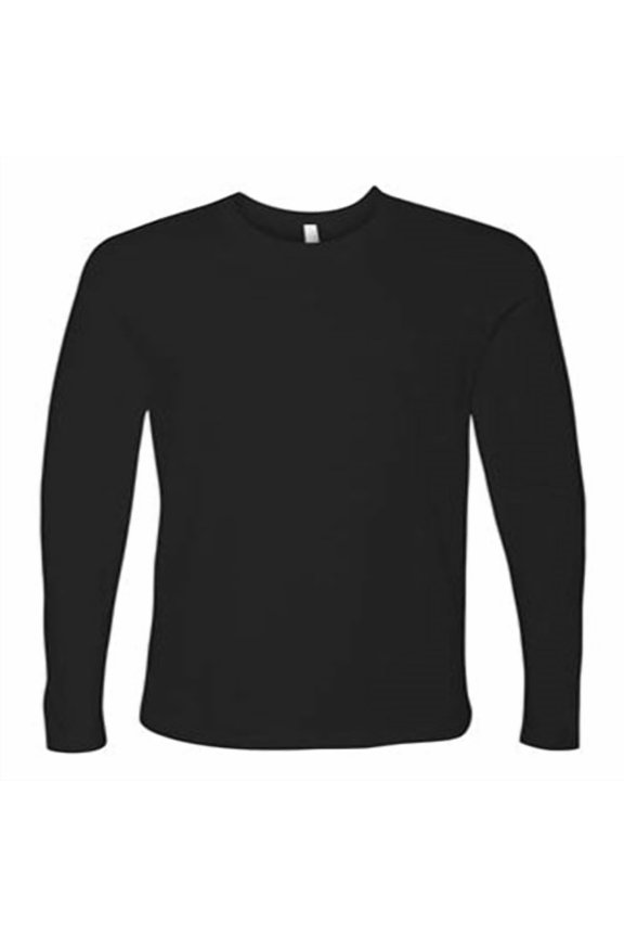 Next Level Men's Cotton Long Sleeve Crew T-shirt