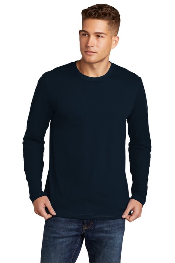 Next Level Men's Cotton Long Sleeve Crew Tee