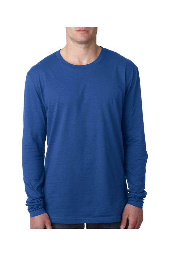 Next Level Men's Cotton Long Sleeve Crew