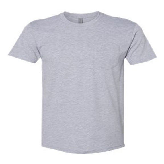 Next Level Men's Cotton Pocket Crew