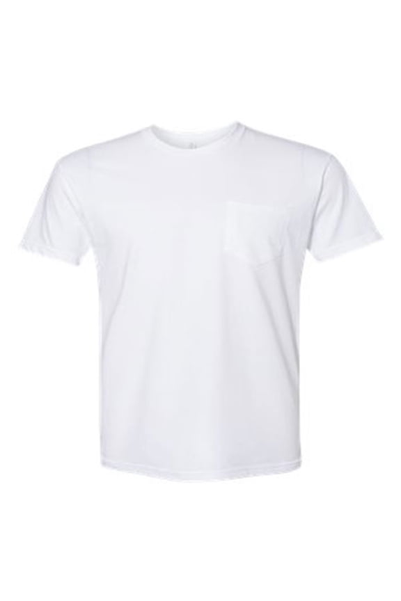 Next Level Men's Cotton Pocket Crew