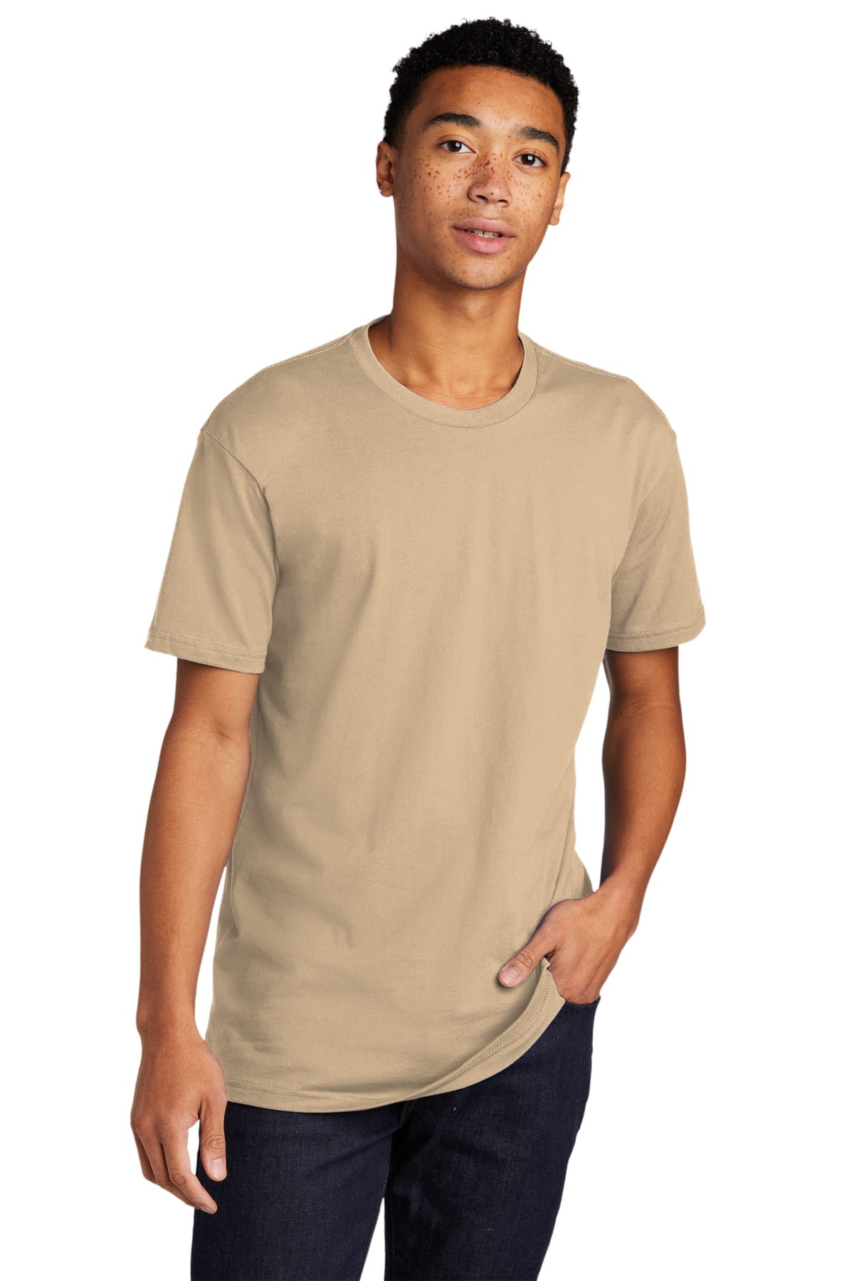 Next Level Men's Cotton Short Sleeve Crew T-Shirt - Walmart.com