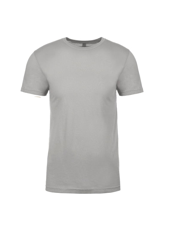 Next Level Men's Fitted Set in 1x1 Baby Rib Collar T-Shirt, Style NL3600