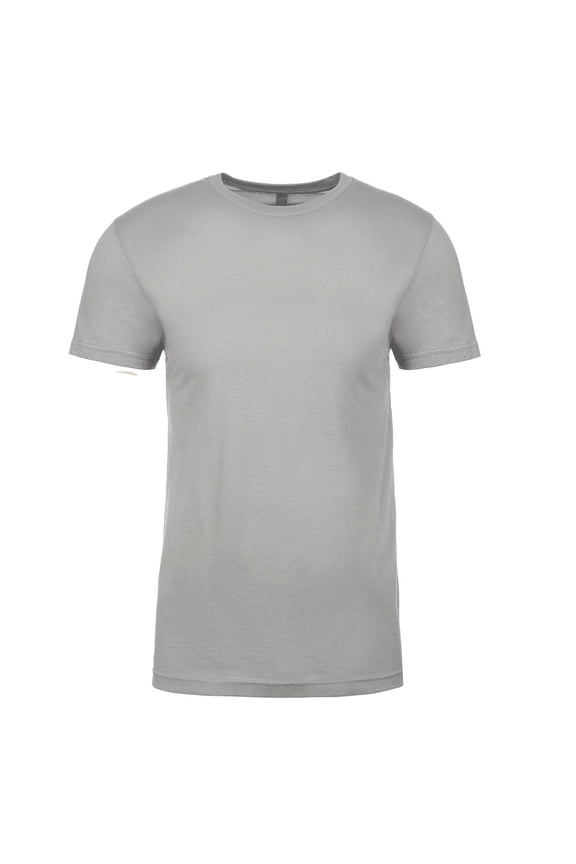 Next Level Men's Fitted Set in 1x1 Baby Rib Collar T-Shirt, Style NL3600
