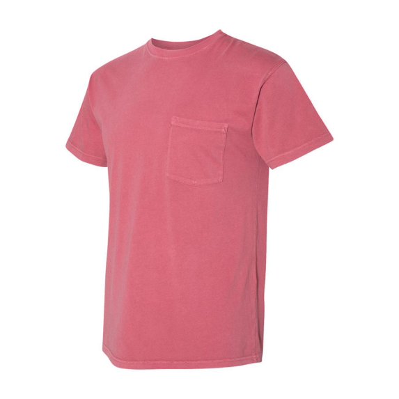 Next Level Men's Inspired Dye Short Sleeve Crew with Pocket - 7415