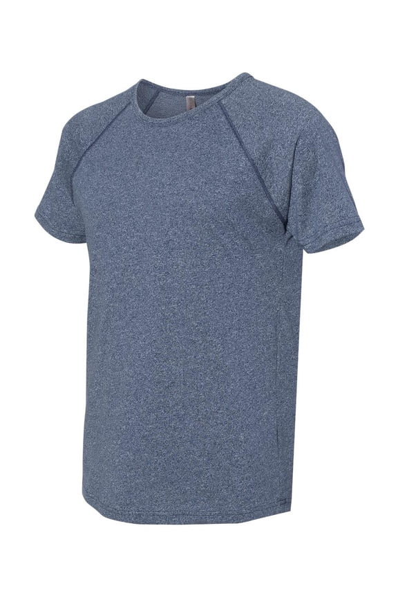 Next Level Men's Mock Twist Raglan Short Sleeve Crew