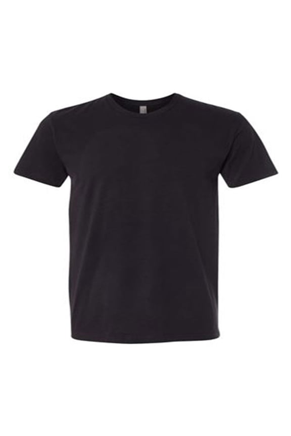 Next Level Men's Premium 1x1 Sueded Baby Rib Collar T-Shirt, Style NL6410