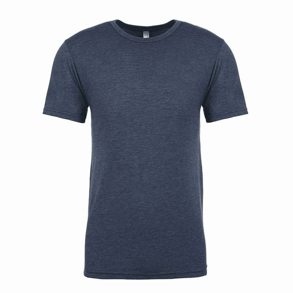 Next Level Men's Rib Collar Tri Blend Satin Label T-Shirt, Style NL6010
