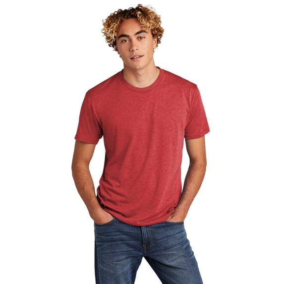 Next Level Men's Rib Collar Tri Blend Satin Label T-Shirt, Style NL6010