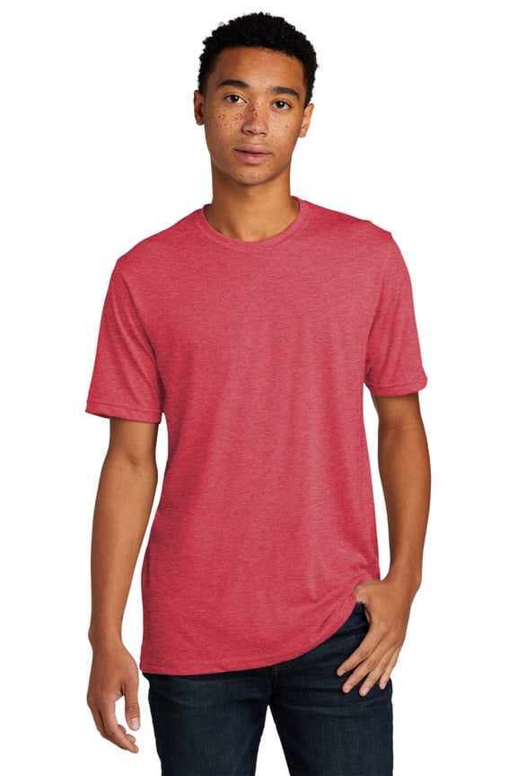 Next Level Men's Satin Label Front Cover Stitch T-Shirt, Style NL6200
