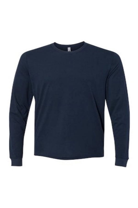 Next Level Men's Sueded Long Sleeve Crew
