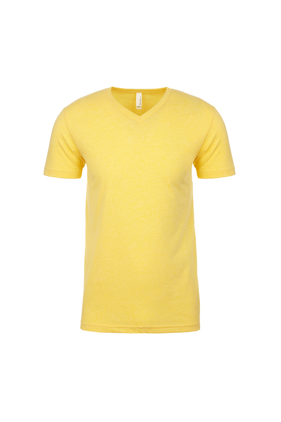 Men's CVC V-Neck T-Shirt