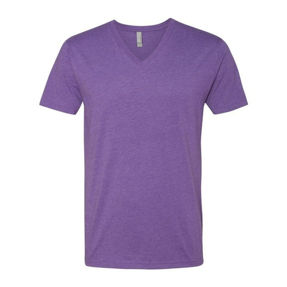 Next Level Mens CVC V - PURPLE RUSH - S - (Style # 6240 - Original Label)