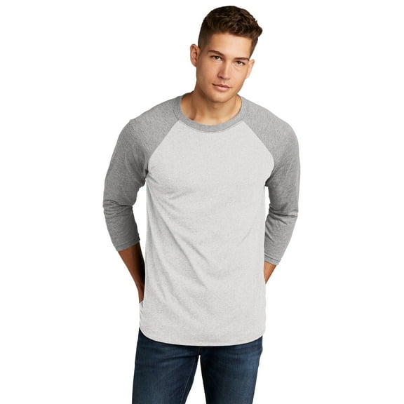 Next Level Mens Triblend Three-Quarter Sleeve Raglan T-Shirt