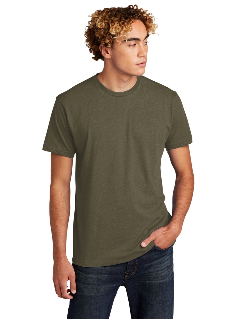 Next Level N6210 Adult Unisex CVC Crewneck T-Shirt - Military